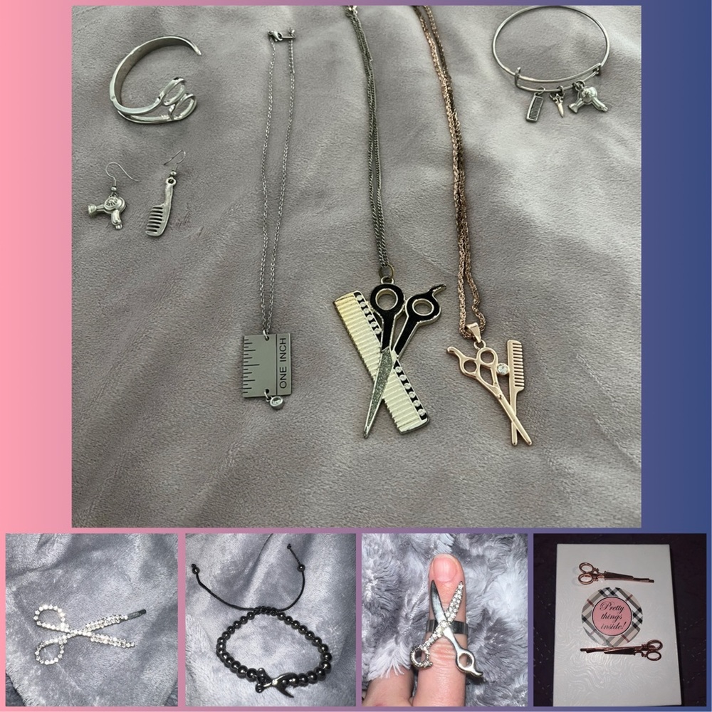 Hairstylist jewelry bundle